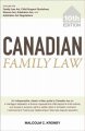 CANADIAN FAMILY LAW / 10TH EDITION. Cover Image