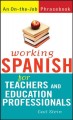 Working Spanish for teachers and education professionals Cover Image