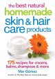 Go to record The best natural homemade skin and hair care products : 17...
